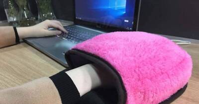 You can now buy heated mouse mats to keep your hands toasty at work - www.ok.co.uk