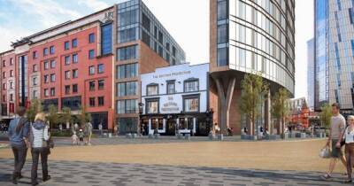 A property developer wants to build this 26 storey tower block right next to the Britons Protection pub - www.manchestereveningnews.co.uk - Manchester - Beyond
