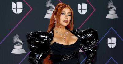 Living for Latex! Christina Aguilera Serves Up a Sexy Style at the 2021 Latin Grammy Awards - www.usmagazine.com
