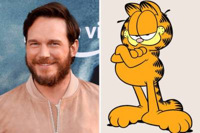 Garfield set to have same voice as Mario: Chris Pratt - nypost.com