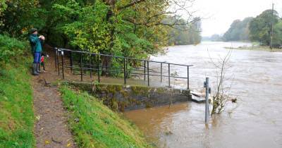 Historic Annan footbridges washed away after flash floods hit Dumfries and Galloway - www.dailyrecord.co.uk