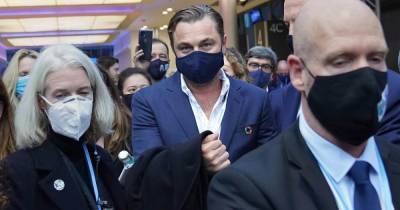 Leonardo DiCaprio mobbed by crowds at COP26 UN Summit in Glasgow SEC - www.dailyrecord.co.uk - county Garden - county Summit