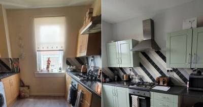 First-time DIYer completely transforms her dull kitchen for just £40 - www.manchestereveningnews.co.uk