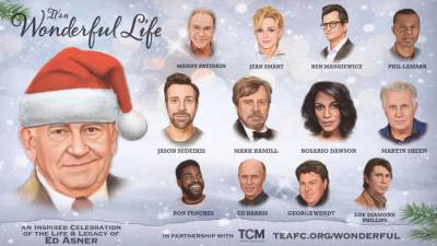 Jason Sudeikis, George Wendt, Rosario Dawson Lead All-Star ‘It’s A Wonderful Life’ Benefit Reading For Ed Asner Family Center - deadline.com