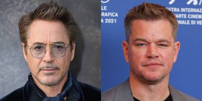 Robert Downey, Jr. & Matt Damon Land Roles in Christopher Nolan's 'Oppenheimer' - www.justjared.com