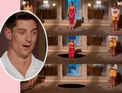 Twitter Can't Process This Dating Show That Drops Contestants Through A Trapdoor -- You MUST See The Viral Video! - perezhilton.com - Britain