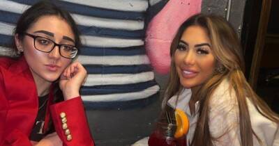 Chloe Ferry poses with rarely seen teenage sister as they enjoy night out together - www.ok.co.uk