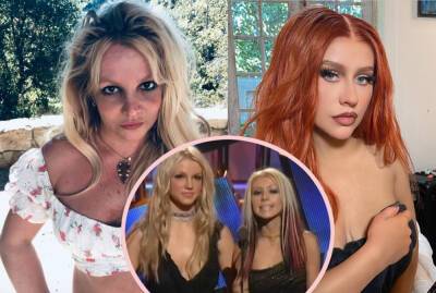 Britney Spears Calls Out Christina Aguilera Over Shady Interview Clip! - perezhilton.com