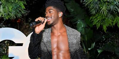 Lil Nas X Goes Shirtless For Performance During GQ Men of the Year Party 2021 - www.justjared.com