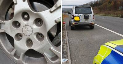 Car ‘visibly wobbling’ after driver travelled with wheel nuts missing - www.manchestereveningnews.co.uk - county Preston