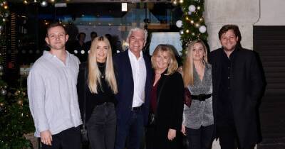 Phillip Schofield poses with estranged wife Steph and their daughters at launch party - www.ok.co.uk - London