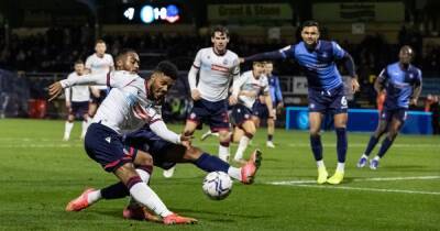 Dixon, Ainsworth class, injuries - three ups and three downs from Bolton's loss to Wycombe - www.manchestereveningnews.co.uk - county Stockport - county Adams