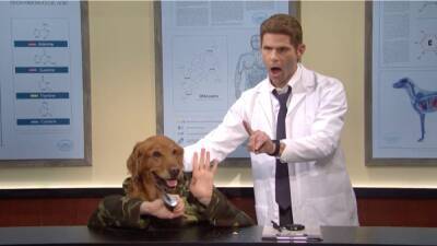 ‘SNL’ Cast Struggles to Keep a Straight Face in Hilarious ‘Dog Head Man’ Sketch (Video) - thewrap.com