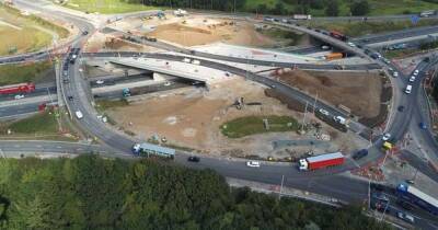 M6 Junction 19 new £43m roundabout opens to drivers for first time - www.manchestereveningnews.co.uk - Britain - county Cheshire