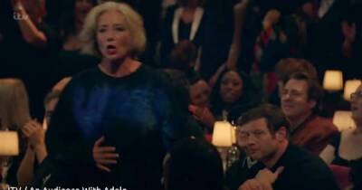 An Audience with Adele viewers say Emma Thompson has stolen spotlight from singer for same reason - www.msn.com