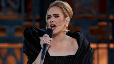 Adele Bursts Into Tears When Former Teacher Surprises Her Onstage - www.etonline.com - Britain - London