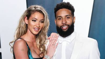 Odell Beckham Jr.’s Girlfriend Lauren Wood In Sexy Lingerie For Maternity Shoot To Confirm Pregnancy - hollywoodlife.com - county Wood