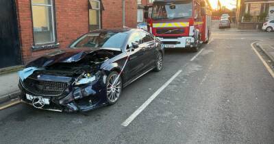 Patients told to stay away after Mercedes smashes into front of GP surgery - www.manchestereveningnews.co.uk - Manchester