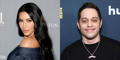 Pete Davidson Spotted with a Neck Hickey During Date Night with Kim Kardashian - www.justjared.com - Italy - Santa Monica