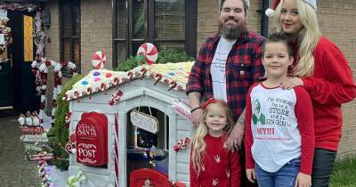 Savvy DIY mum reveals how she transformed her kids old playhouse into a gingerbread grotto - www.manchestereveningnews.co.uk