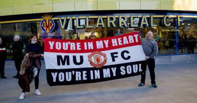 Manchester United fans pay tribute to sacked Ole Gunnar Solskjaer at Villarreal - www.manchestereveningnews.co.uk - Manchester - Norway