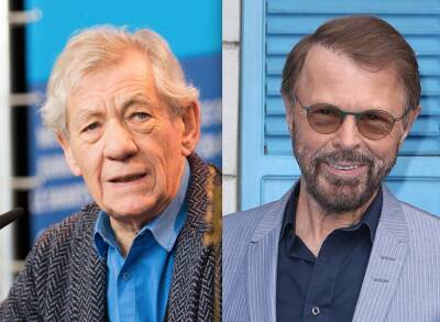 Sir Ian McKellen Teams Up With ABBA’s Björn Ulvaeus To Knit Christmas Sweaters - etcanada.com
