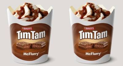 McDonald's finally launches its Tim Tam McFlurry - www.newidea.com.au