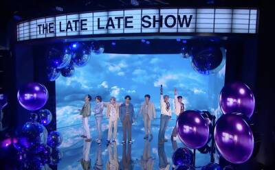 Watch BTS perform ‘Permission To Dance’ live on ‘The Late Late Show With James Corden’ - www.nme.com