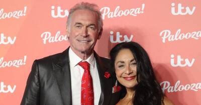 Natalie Cassidy - Hilary Jones - Charlie Brooks - Eastenders - Dr Hilary Jones and rarely-seen wife Dee loved-up as they pose on ITV Palooza! red carpet - ok.co.uk - Britain