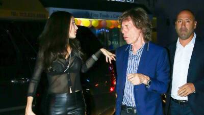Mick Jagger, 78, Hits The Beach With GF Melanie Hamrick, 34, In Rare Photos - hollywoodlife.com - Miami