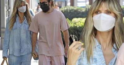 Heidi Klum and husband Tom Kaulitz lock hands as they shop in LA - www.msn.com