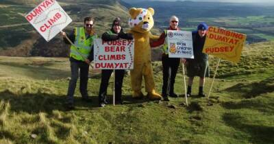Pudsey takes a peak at Dumyat for annual charity challenge - www.dailyrecord.co.uk