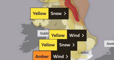 Storm Arwen - Red alert for Storm Arwen in Scotland as Met Office issues FIVE extreme weather warnings - dailyrecord.co.uk - Scotland