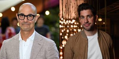 Stanley Tucci Casually Reminds Fans His Brother-In-Law is John Krasinski With Thanksgiving Photo - www.justjared.com