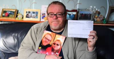 Heartbroken husband dealt 'final insult' after opening letter sent to late wife - www.dailyrecord.co.uk