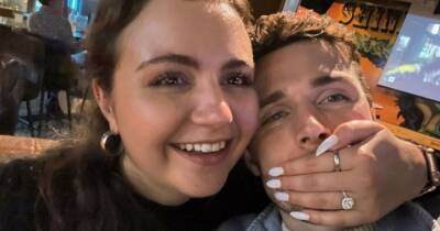 Hollyoaks' Callum Kerr gets engaged to partner Olivia Anderson with dazzling diamond ring - www.ok.co.uk