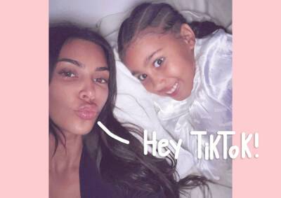 Kim Kardashian & North West Launch Joint TikTok Account! - perezhilton.com
