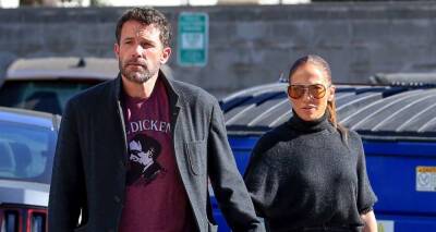 Ben Affleck & Jennifer Lopez Hold Hands While Arriving at Music Studio in L.A. - www.justjared.com - Los Angeles