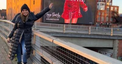Real Housewives star left bedbound from ADHD ordeal bounces back by appearing on Europe's biggest billboard - www.manchestereveningnews.co.uk