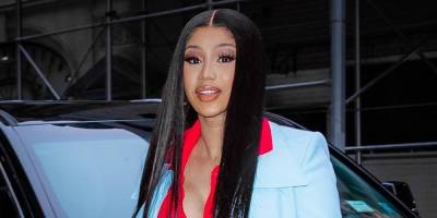 Cardi B Rocks An Ice Blue Suit After AMAs Hosting Announcement - www.justjared.com - New York