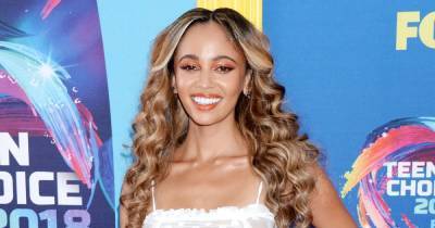 Vanessa Morgan - Riverdale’s Vanessa Morgan Shows 9-Month-Old Son River’s Face for 1st Time: Photos - usmagazine.com