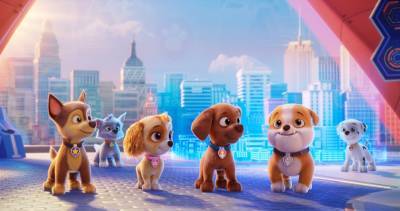 PAW Patrol: The Movie flies in at Number 1 on the Official Film Chart - www.officialcharts.com