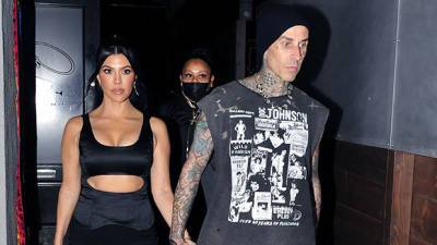 How Kourtney Kardashian Feels About Taking Travis Barker’s Last Name When They Get Married - hollywoodlife.com