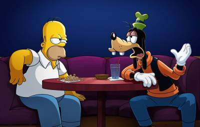 ‘The Simpsons’ unveil Disney crossover short where Homer meets Goofy - www.nme.com - city Springfield