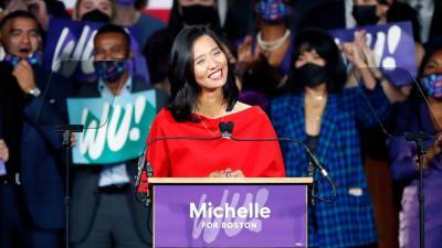 Michelle Wu Just Became Boston's First Female, Asian-American Mayor - www.glamour.com - USA - Boston