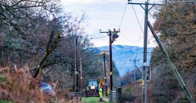 At least 17,000 homes without power for a fourth night in Scotland - www.dailyrecord.co.uk - Scotland
