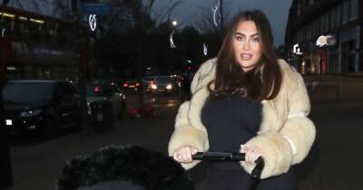 Lauren Goodger seen smiling as she's pictured for the first time since Charles split - www.ok.co.uk