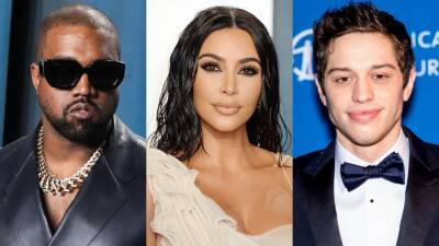 Pete Davidson - Kim Kardashian - Kanye Just Deleted His Posts Begging Kim to Reunite After She Spent the Holidays With Pete - stylecaster.com