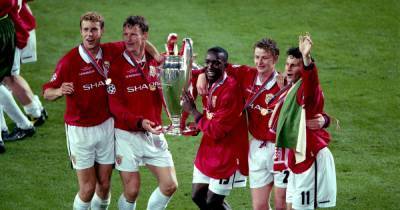 Jaap Stam - Ole Gunnar Solskjaer - Teddy Sheringham - Teddy Sheringham admits Manchester United lacked leaders in 1999 Champions League final - manchestereveningnews.co.uk - Manchester - Norway - Germany - county Camp