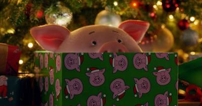 Marks & Spencer Christmas advert 2021: Percy Pig speaks for first time in new M&S video starring Tom Holland and Dawn French - www.ok.co.uk - France - city Holland